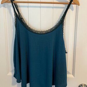 Adore Me Tourquoise Cami + Shorts Pajama Set